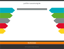 Tablet Screenshot of justitia-ausstellung.de